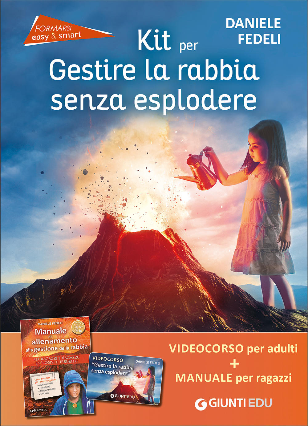 Kit per gestire la rabbia senza esplodere ::1 videocorso per l'adulto + 1 manuale per il ragazzo